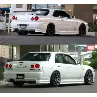 Bodykit URAS Type-R para R34 Skyline 2Dr / 4Dr miniatura 4