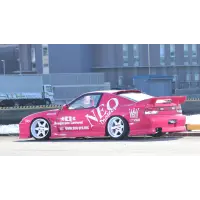 326POWER 3DSTAR Body Kit Nissan 180SX miniatura 10