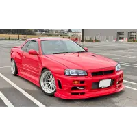 Super Wide Bodykit URAS para R34 Skyline 2Dr miniatura 6