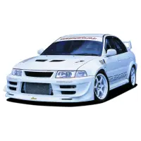 Aero GP Sports Chokets Evolution V-VI para Mitsubishi Lancer Evolution V/VI CP9A miniatura 1