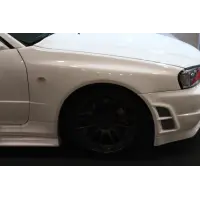 Wide Kit URAS x SHORIN para R34 Skyline 2Dr miniatura 4