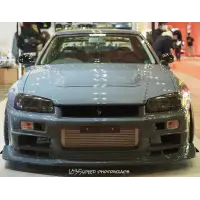 Bonnet Lip URAS para R34 Skyline 2Dr / 4Dr miniatura 2