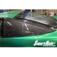 Triángulo de cuarto trasero en carbono tipo OEM Super Made para Nissan 180SX miniatura 1